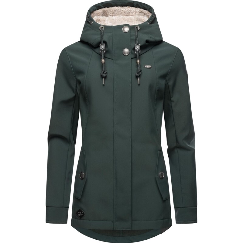 Ragwear Funkčná bunda Monadde tmavozelená 54268857