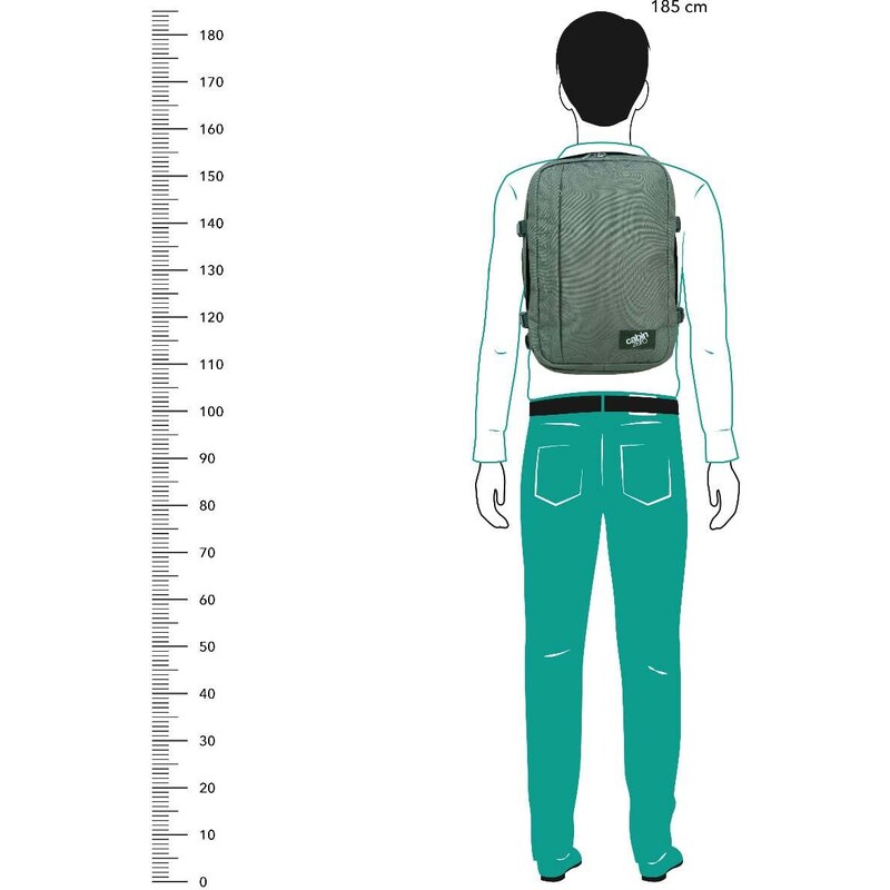 Cestovný batoh do lietadla CabinZero Classic Plus 32L Georgian Khaki 48432066