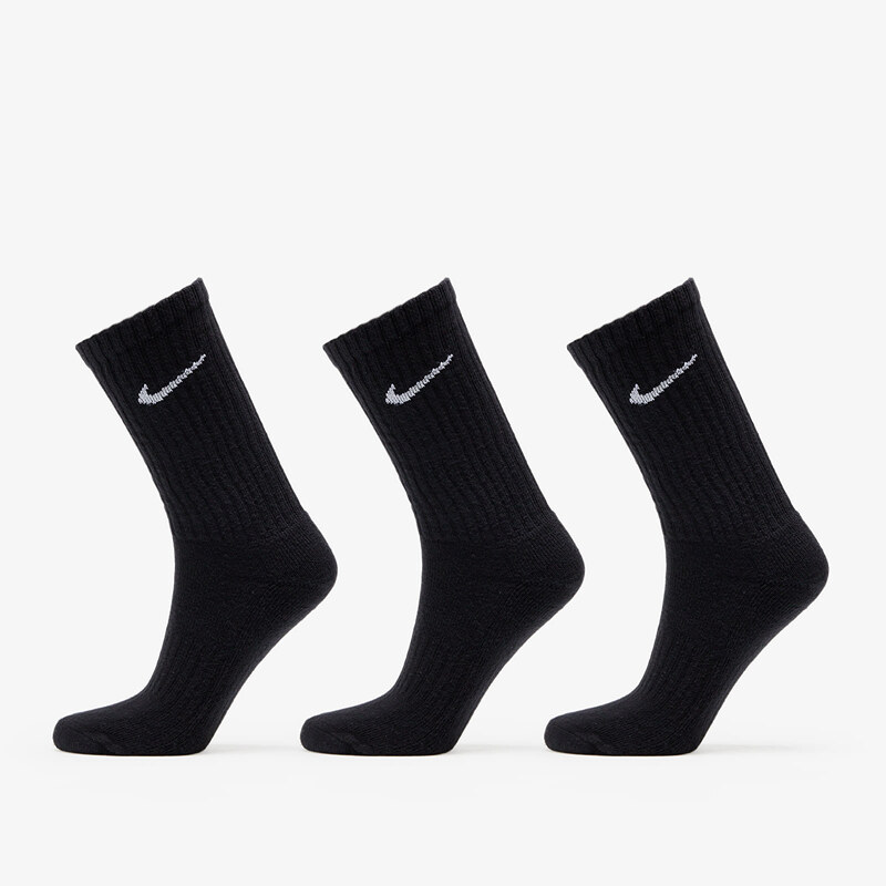 Ponožky Nike 3-Pack Cushioned Crew Socks Black L 48431044