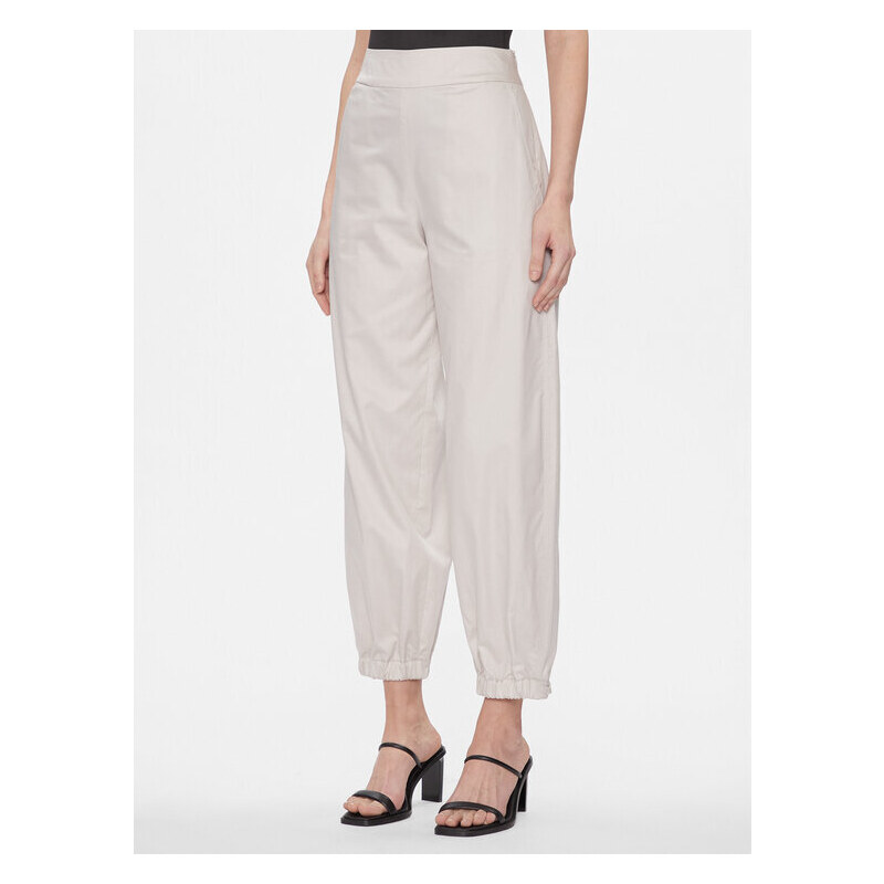 Bavlnené nohavice Max Mara Leisure 48434747