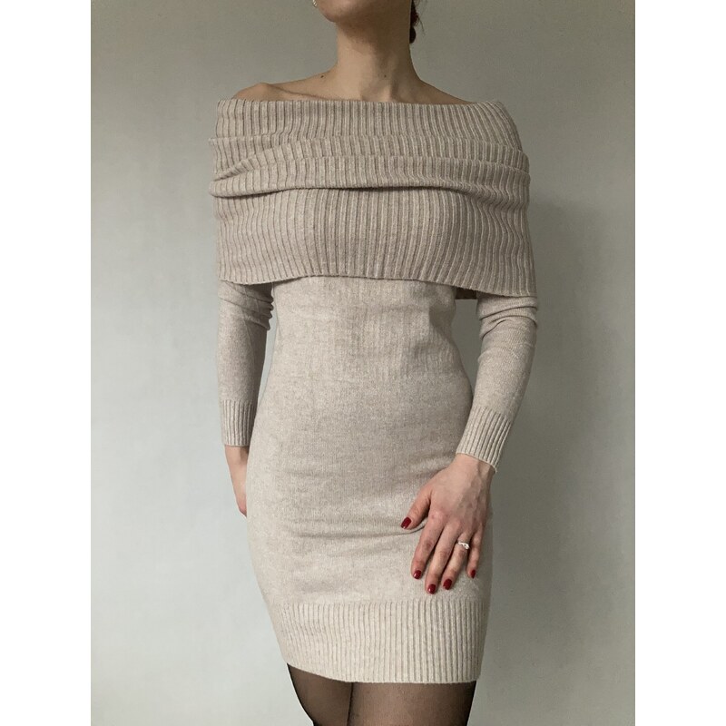 modnenakupy.sk Dámske pletené šaty CLEO 48440802