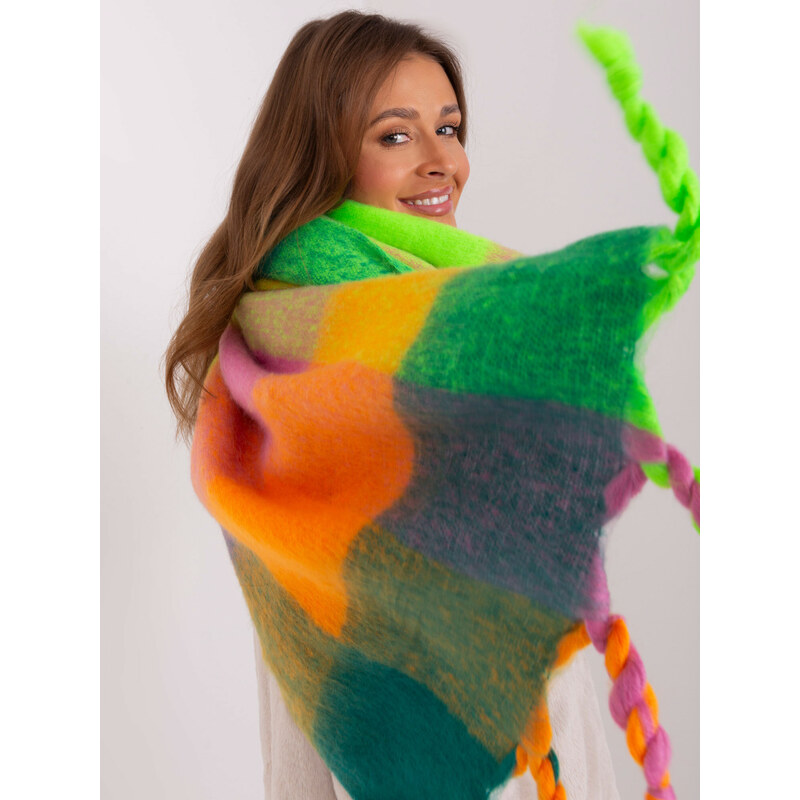 Wool Fashion Italia Scarf-AT-SZ-2313501.98-green 60632746