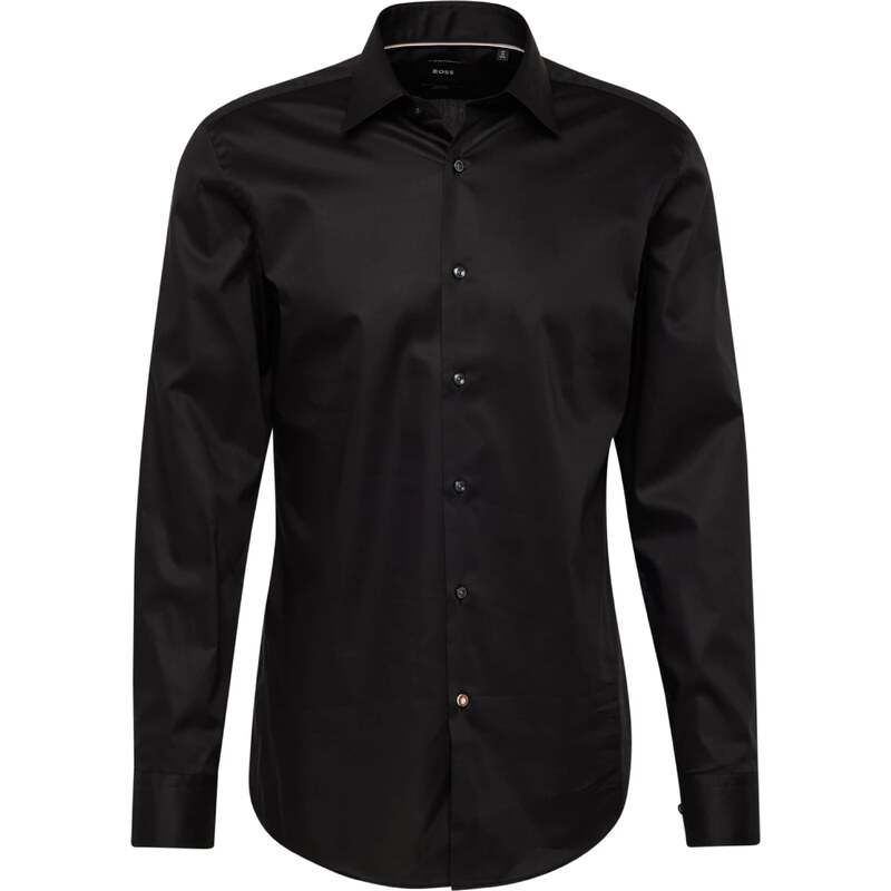 BOSS Košeľa Hank čierna 50478003