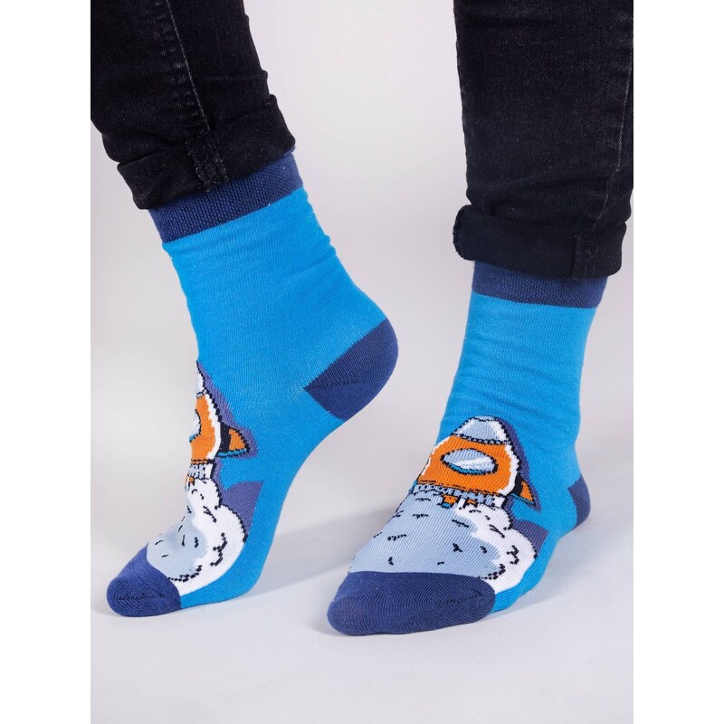 Yoclub Kids's Socks Pattern 6-Pack SKA-0006C-AA00-009