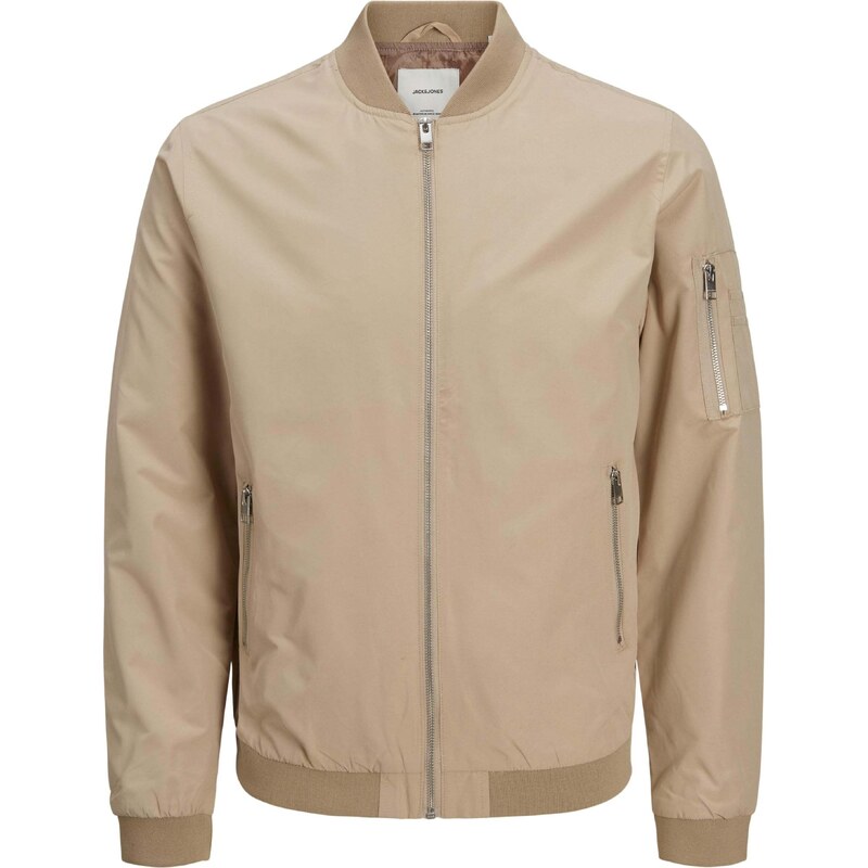 JACK & JONES Prechodná bunda Rush svetlohnedá 25891311