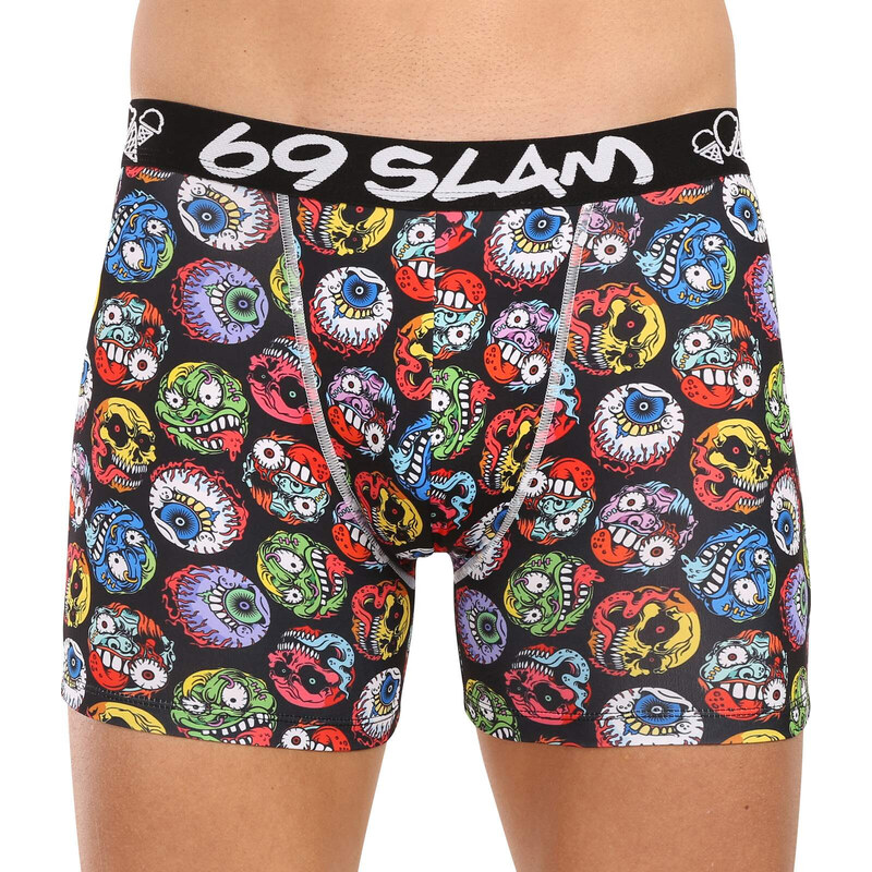 Pánske boxerky 69SLAM fit monster ball dylan (MBYMNR-PO) 47894590