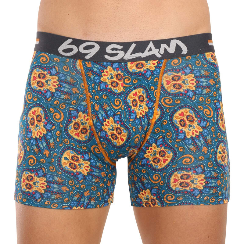 Pánske boxerky 69SLAM fit bamboo hamsa hand gilbert (MPBHHD-BB) 47894578