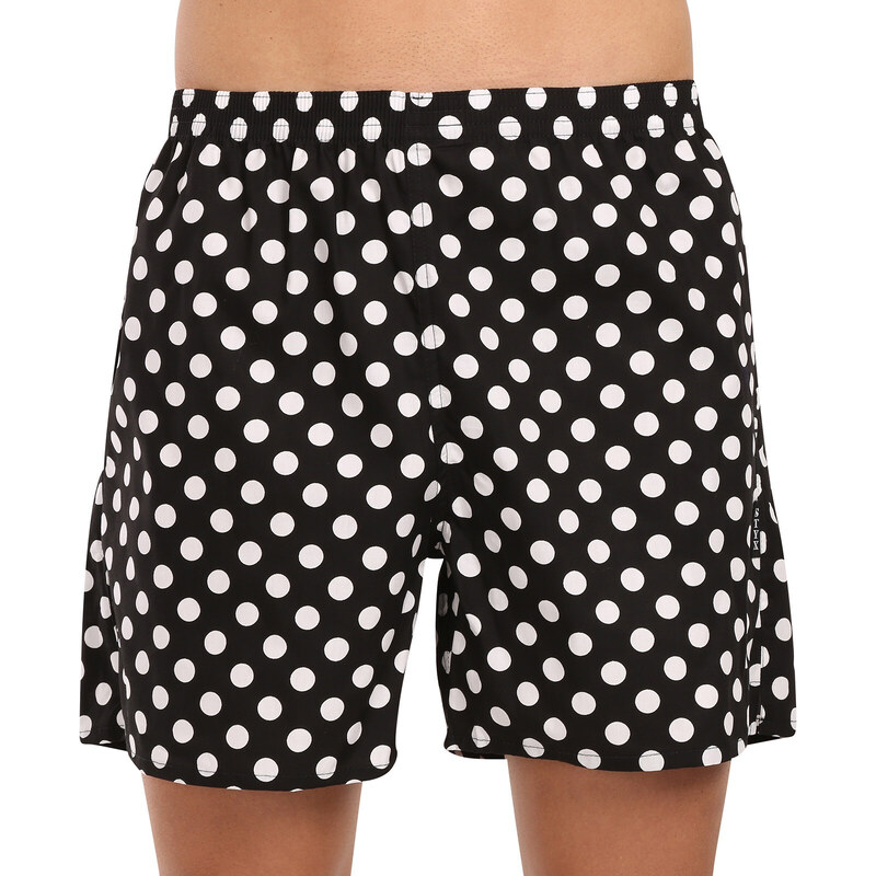 E-shop Pánske domáci trenky s vreckami Styx bodky (D1650)