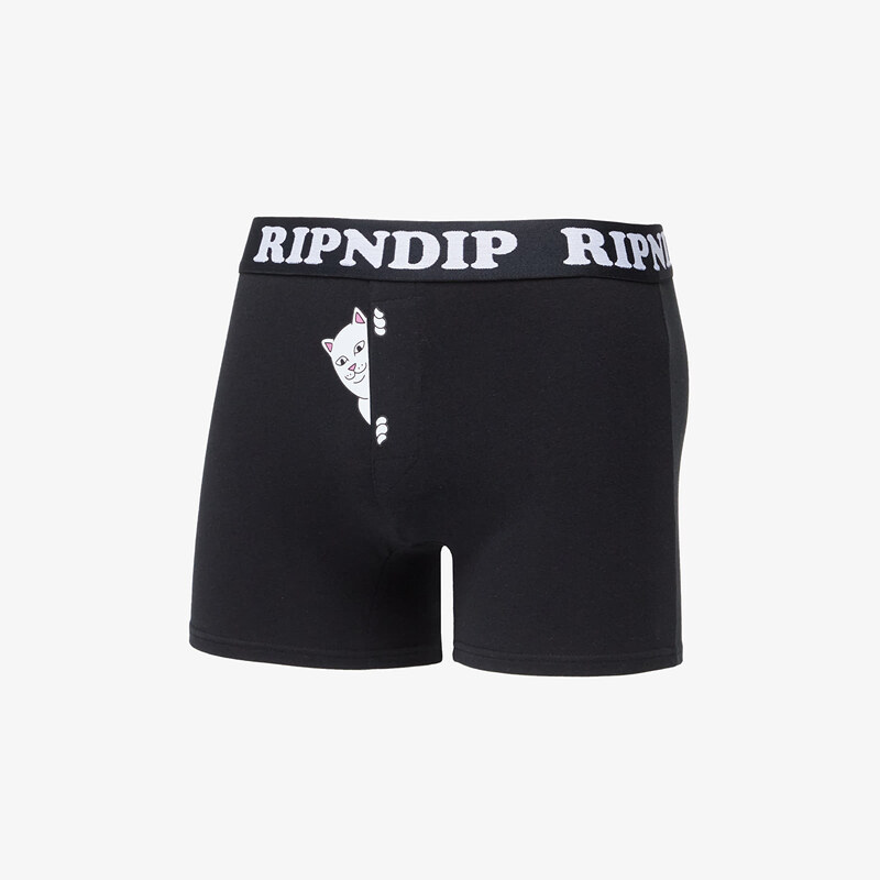 Boxerky RIPNDIP Peek A Nermal Boxers Black S 48528925