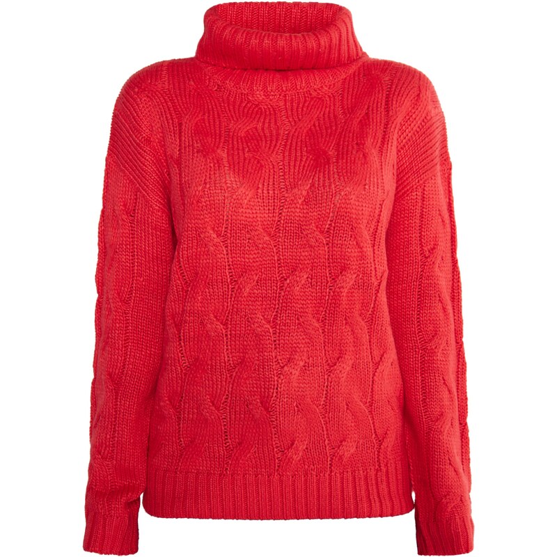 MYMO Sveter Biany červená 54269964