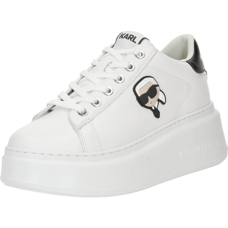 Karl Lagerfeld Nízke tenisky čierna / biela 54292421