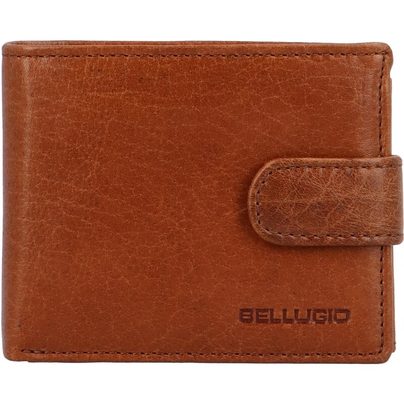 Pánska kožená peňaženka koňaková - Bellugio Lukason koňak 66973918