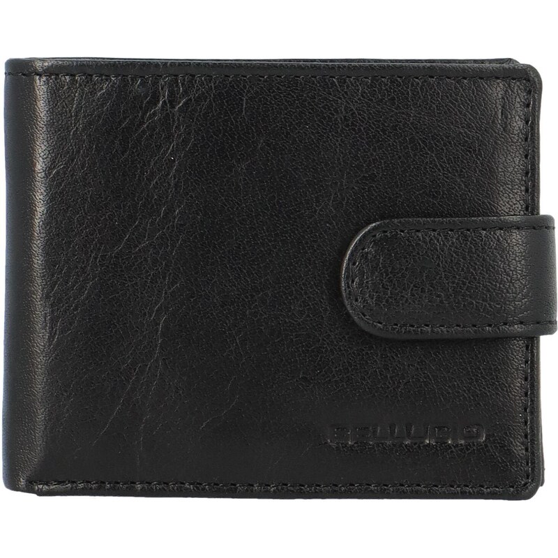 Pánska kožená peňaženka čierna - Bellugio Lukason čierna 66973917