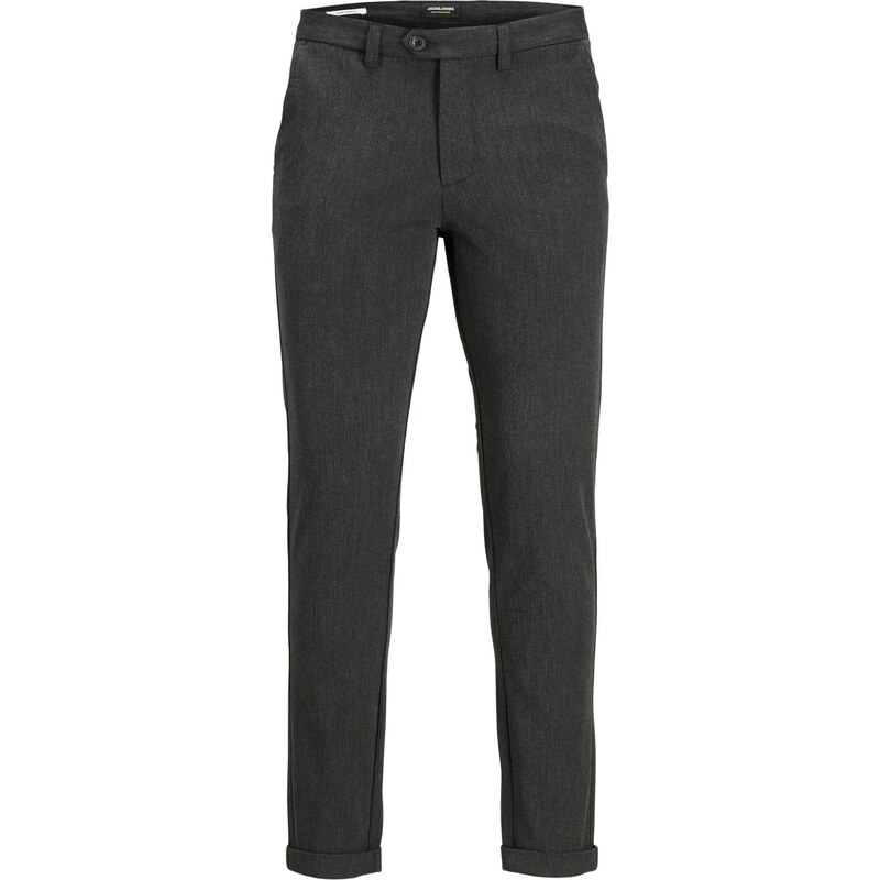 JACK & JONES Chino nohavice Macro Connor antracitová 49228630