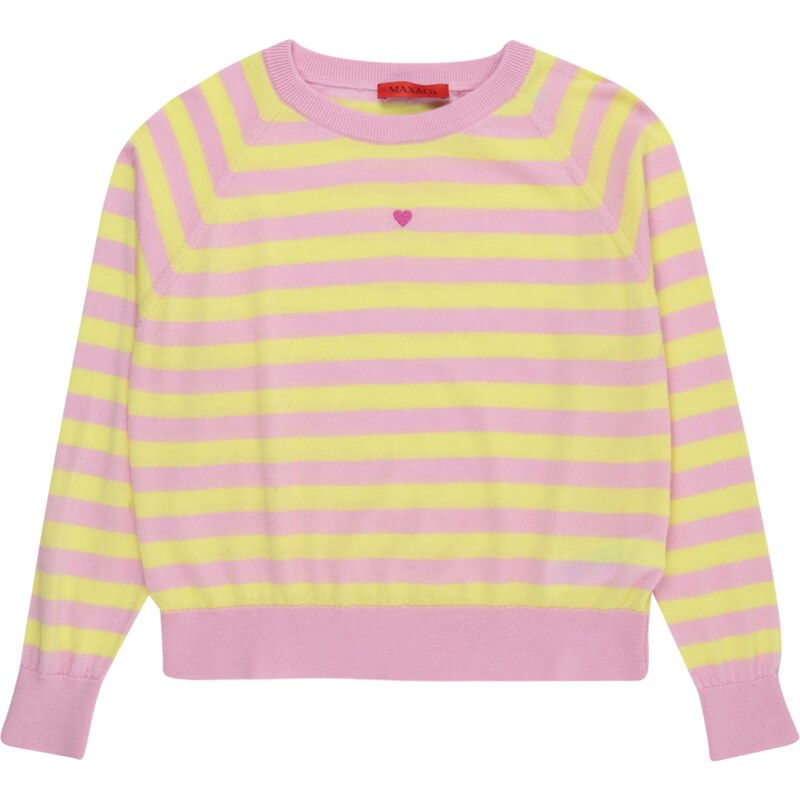 MAX&Co. Sveter žltá / ružová 54292069