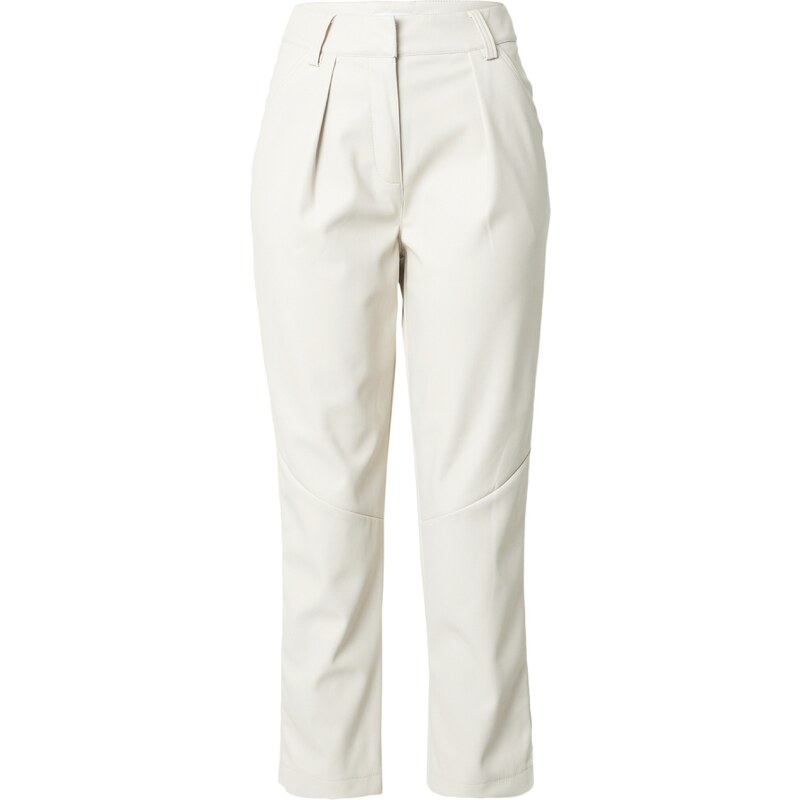 TOPSHOP Plisované nohavice slonová kosť 48603066