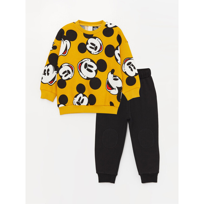 Súprava pre chlapčeka LC Waikiki s Mickey Mouse potlačou: nohavice a 69221847