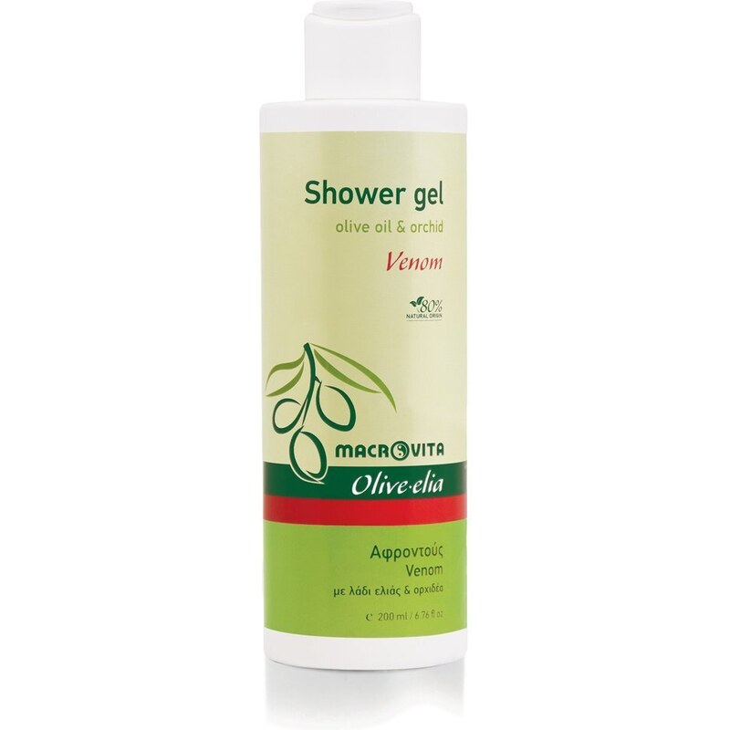 Olive.Elia - Macrovita Macrovita Olive-Elia Shower gel venom - Sprchovací gél s orchideou 200 ml