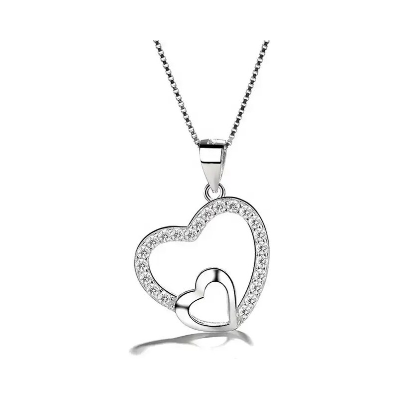 MAJYA Strieborný prívesok s retiazkou NAIRA 10850 64581855