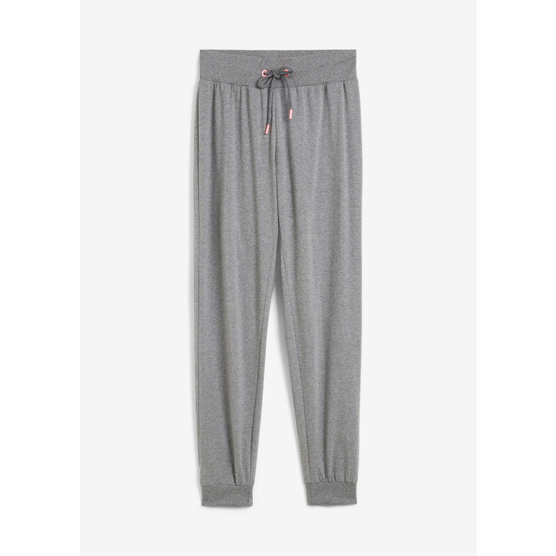 bonprix Joggingové nohavice s patentom, farba šedá 44734585