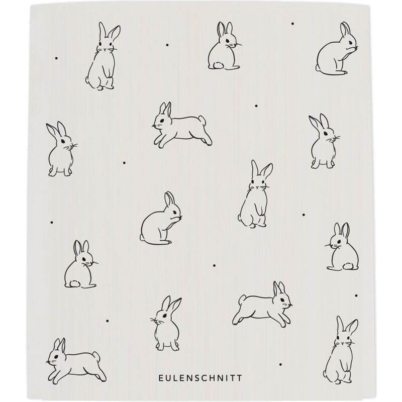 Eulenschnitt Prírodná hubová utierka Rabbit - set 3 ks