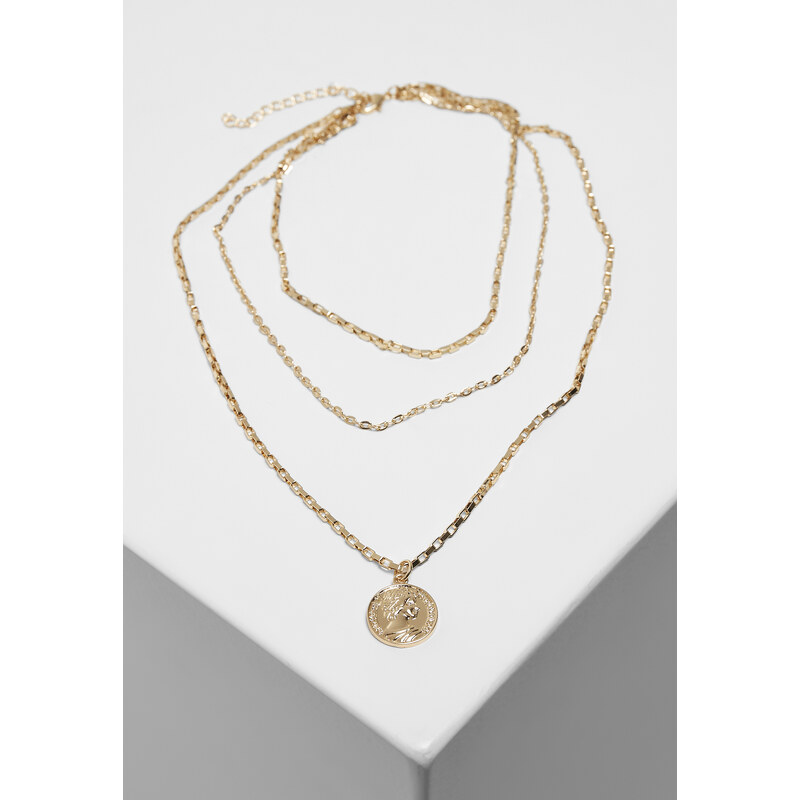 Urban Classics Amulet necklace - golden color 50670659