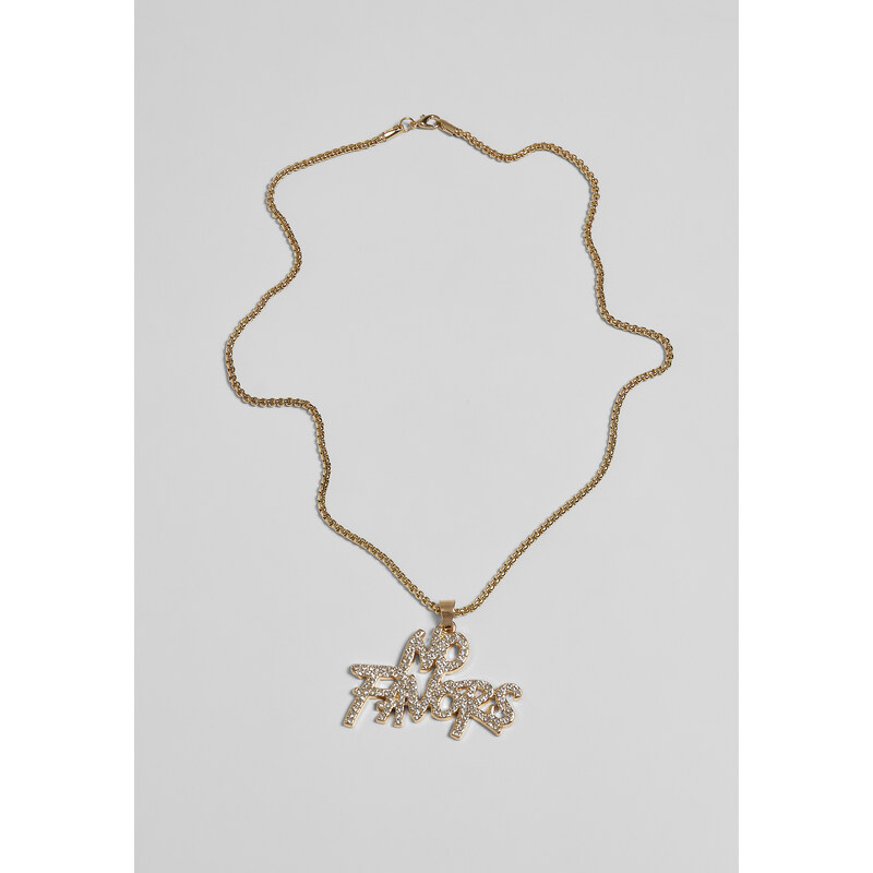 Urban Classics No Favor necklace - gold color 50682261