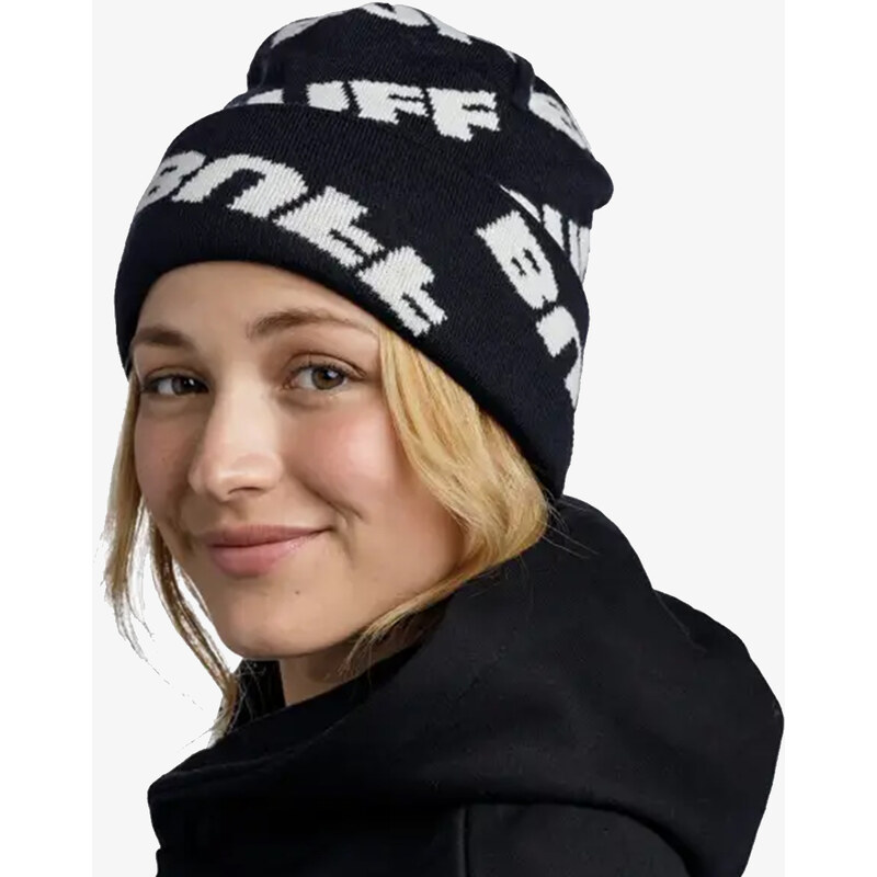 Buff KNITTED BEANIE HIDO BLACK ONE SIZE 65841400