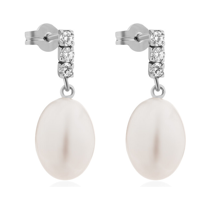 Brilio Očarujúce zlaté náušnice s perlami 14/957.821/3ZIR 66594833