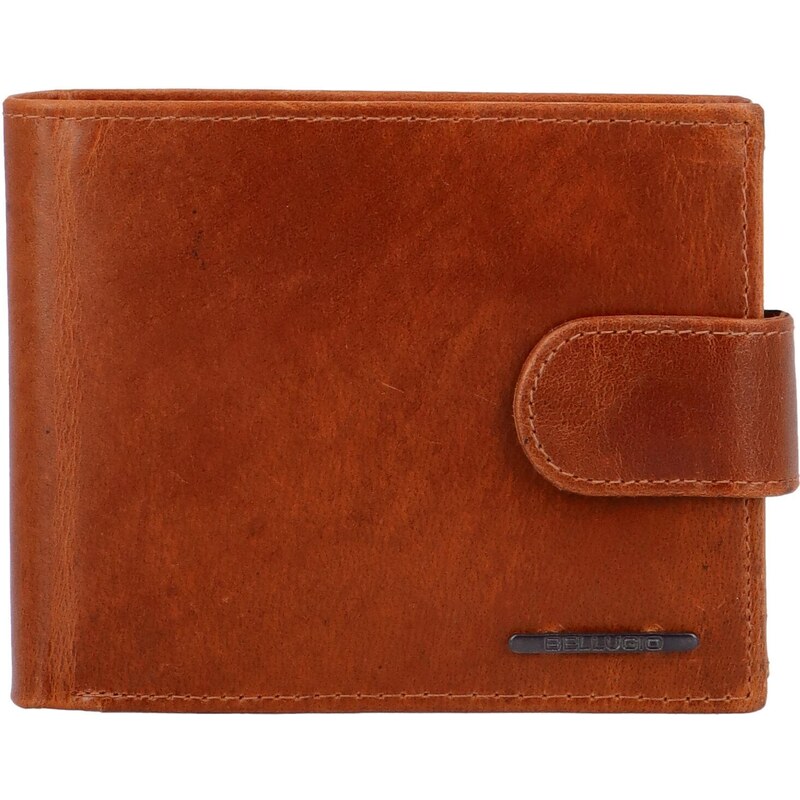 Pánska kožená peňaženka koňaková - Bellugio Daviss koňak 48680801