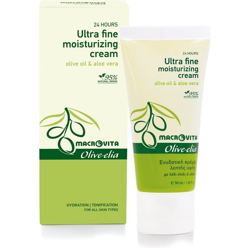 Olive.Elia - Macrovita Macrovita Olive-Elia 24hour ultra-fine moisturizing cream - 24 hodinový ultrajemný hydratačný krém 50 ml