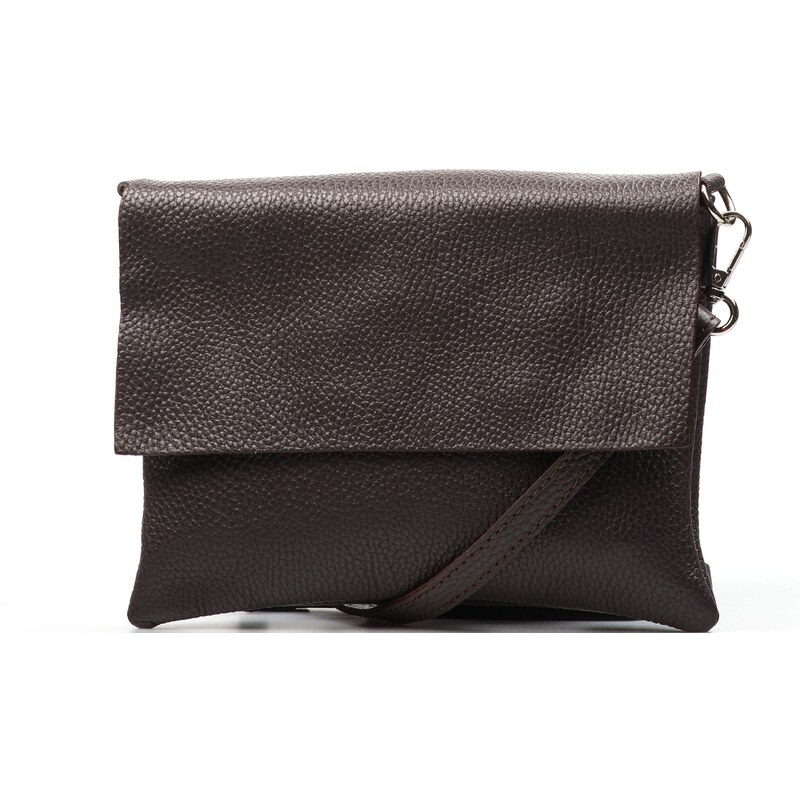 Blaire Kožená kabelka Emilia tmavo hnedá 65474429