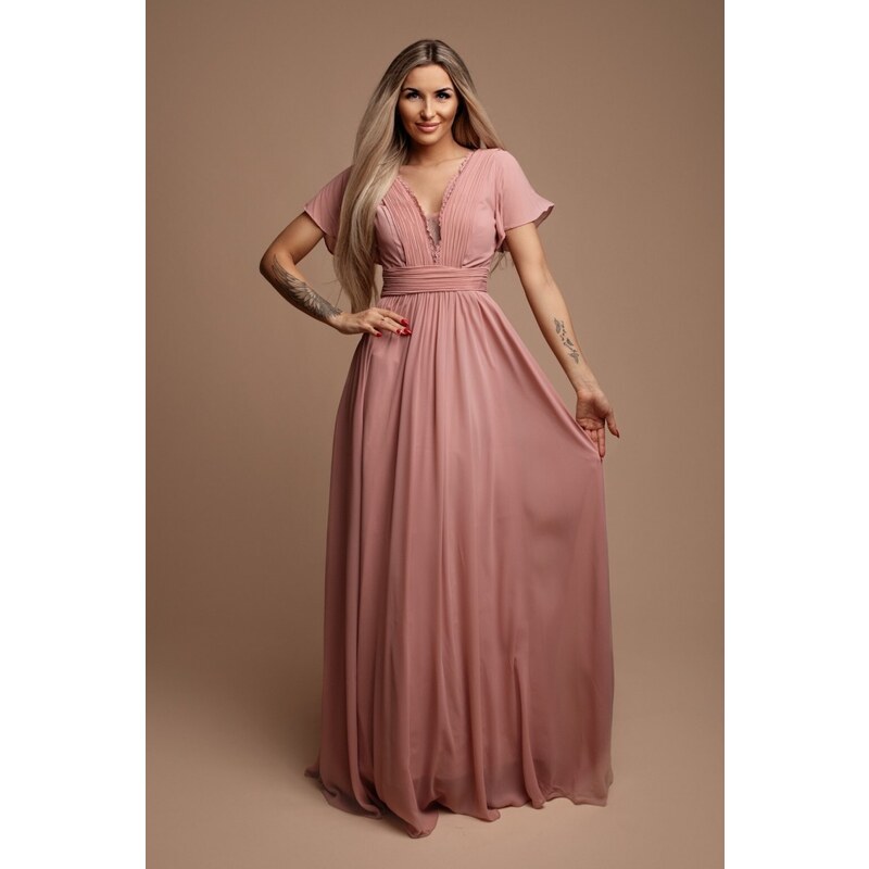 miadresses.sk Staroružové spoločenské šifónové šaty 48663182