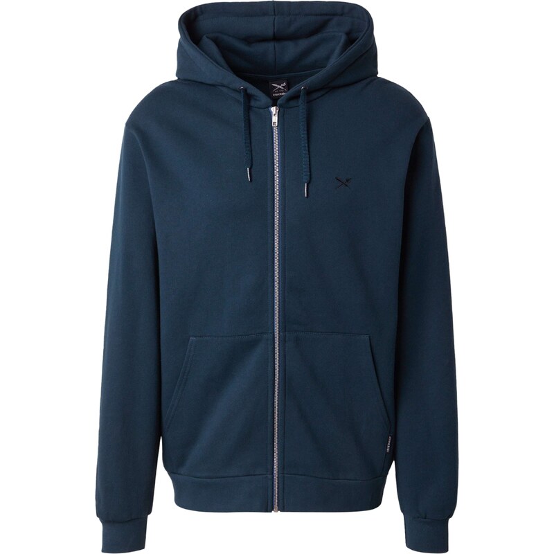 Iriedaily Tepláková bunda Mini Flag 2 námornícka modrá / čierna 67137169