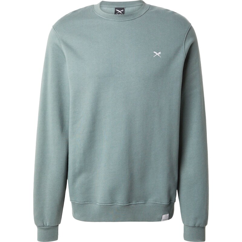 Iriedaily Mikina Mini Flag 2 zelená / biela 61805098