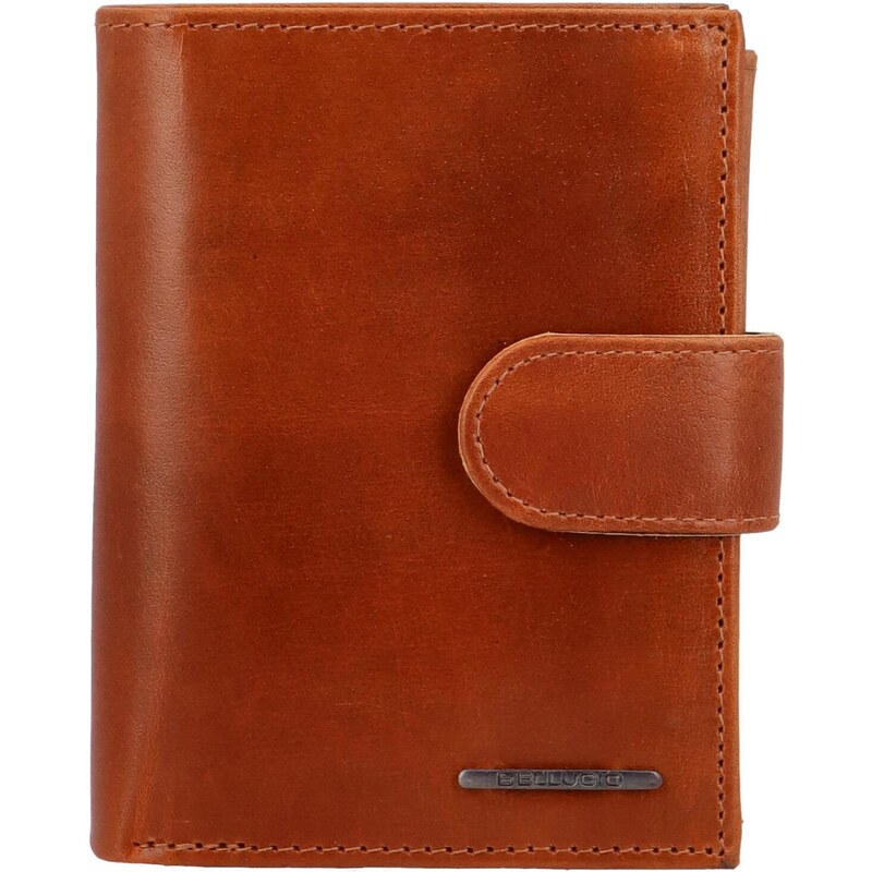Pánska kožená peňaženka koňaková - Bellugio Callvin koňak 48702181