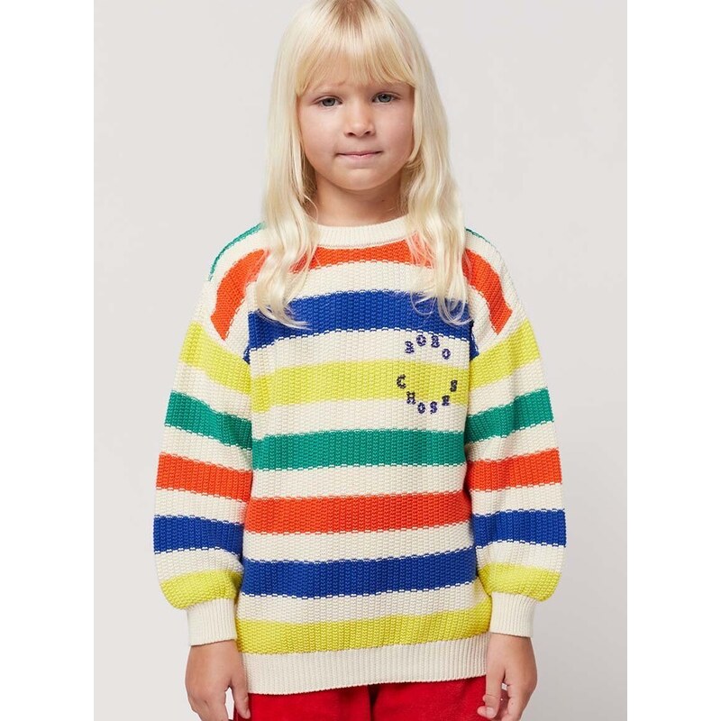 Detský bavlnený sveter Bobo Choses