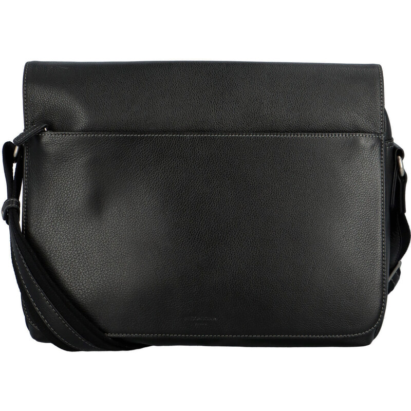 Pánska kožená taška čierna - Hexagona Empiro čierna 48680811