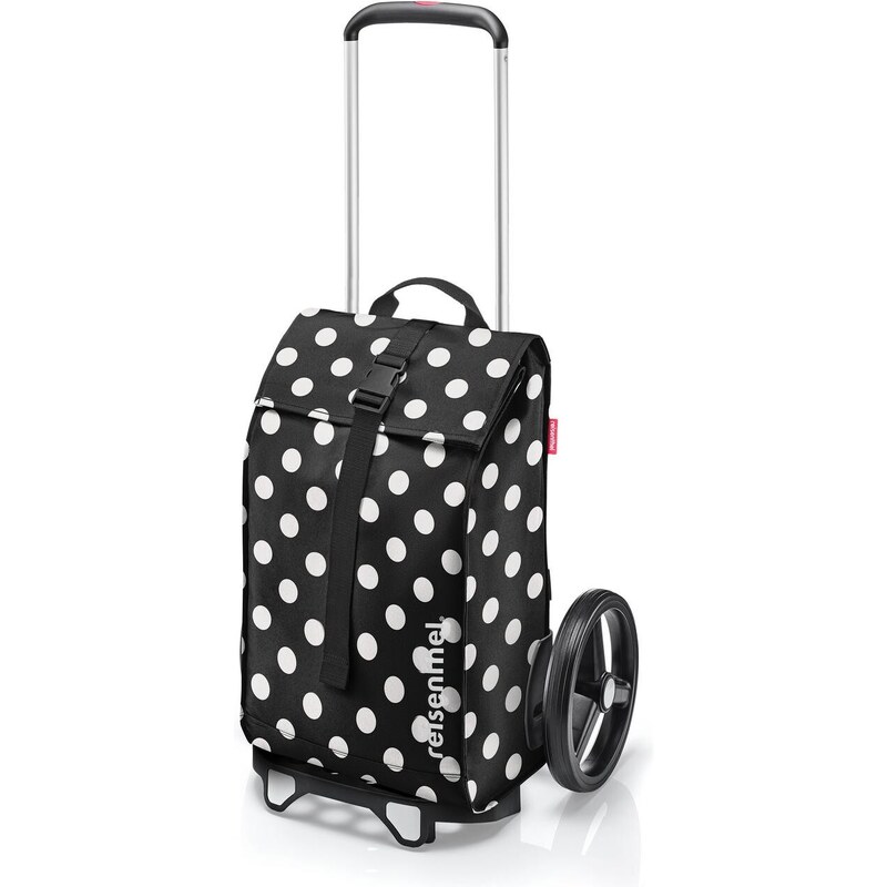 Nákupná taška na kolieskach Reisenthel Citycruiser Dots white