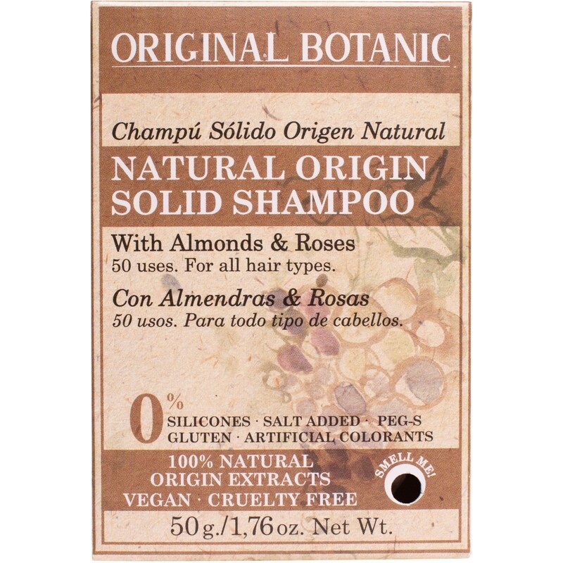 ORIGINAL BOTANIC Annemarie Börlind Prírodný tuhý šampón pre všetky typy vlasov UNISEX, 50 g