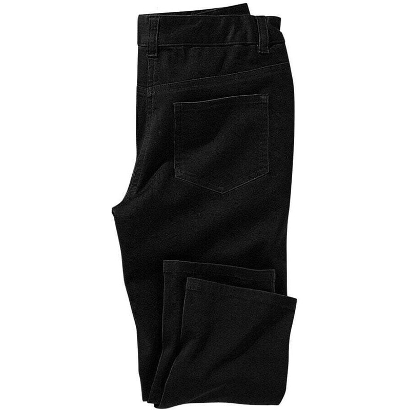 Blancheporte Zoštíhľujúce nohavice s efektom plochého brucha čierna 036