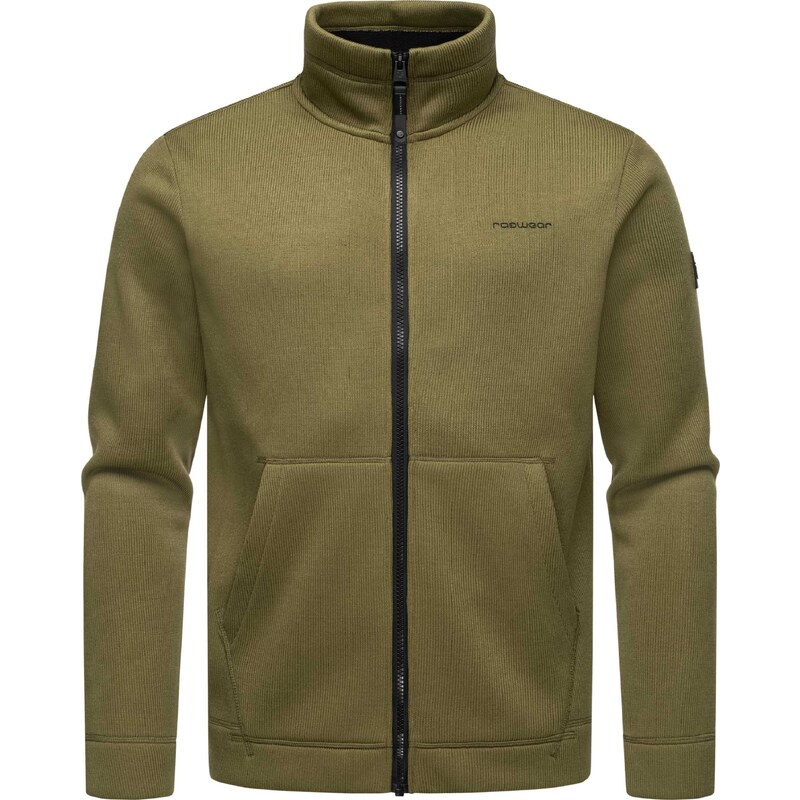 Ragwear Tepláková bunda Fabbian olivová / čierna 54293284