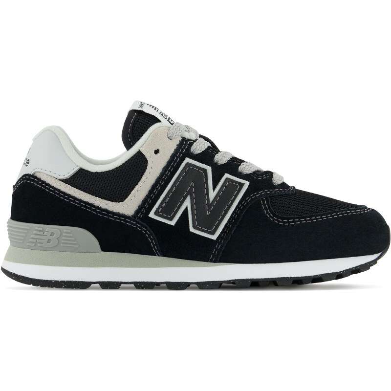Detské topánky New Balance PC574EVB – čierné 48700612