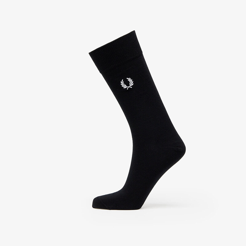 Ponožky FRED PERRY Classic Laurel Wreath Sock Black/ Snow White 39-42 54983968