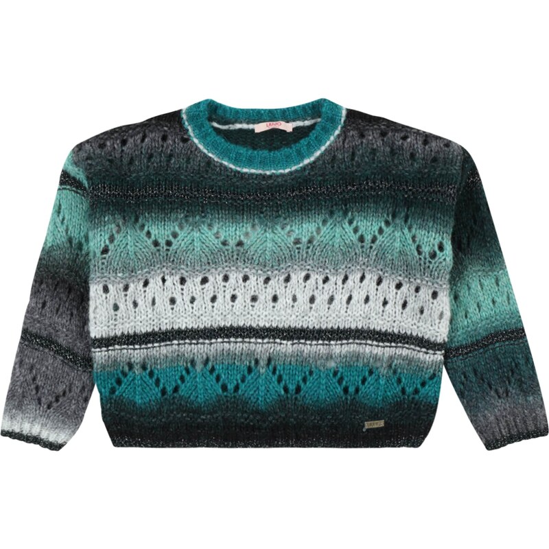 Liu Jo Sveter tyrkysová / modrozelená / antracitová / svetlosivá 54282708