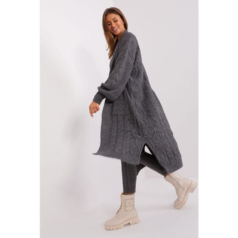 Glara Dlhý kardigan z vlny 47783985