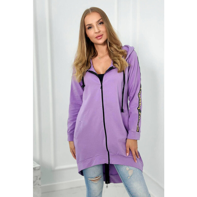 Fashionweek Rozopínacia mikina s kapucňou bavlnená pohodlná K8997 50736725