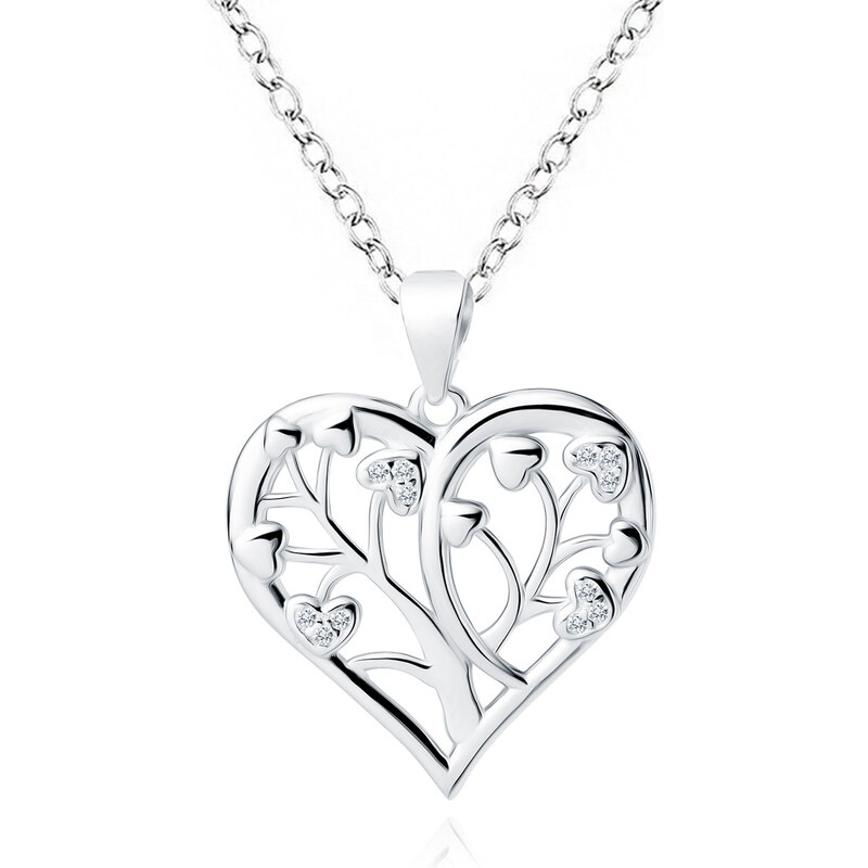 Dámsky strieborný náhrdelník DEBBIE 48735167