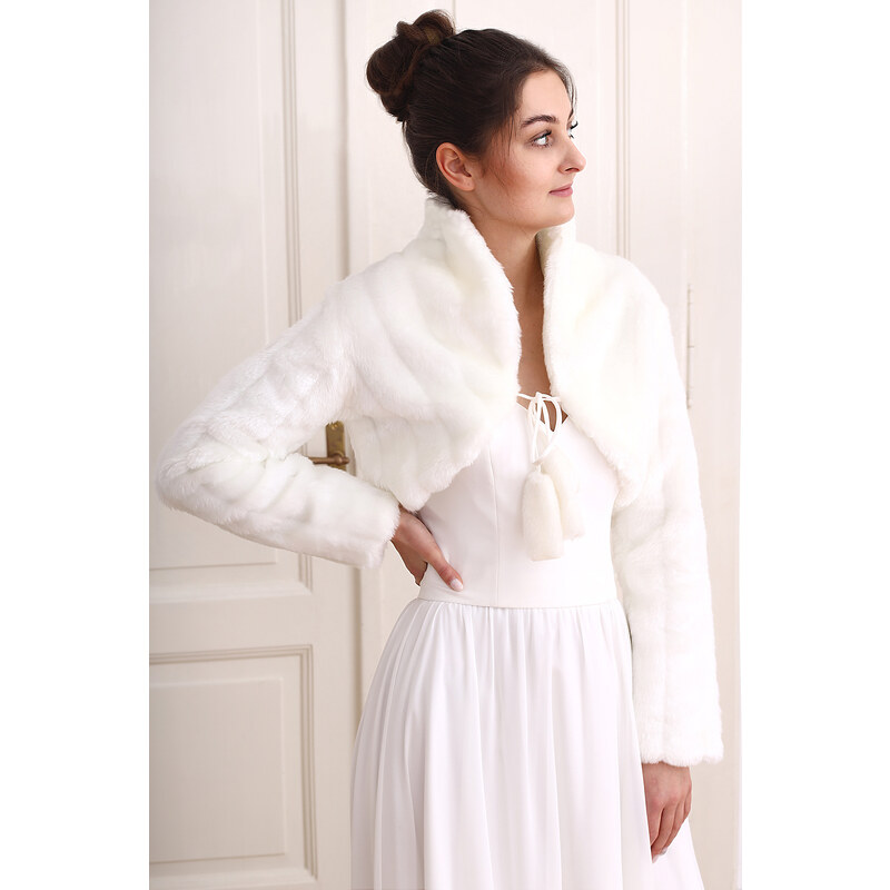 Glara Kožuškové bolerko zahreje ramená 60121550