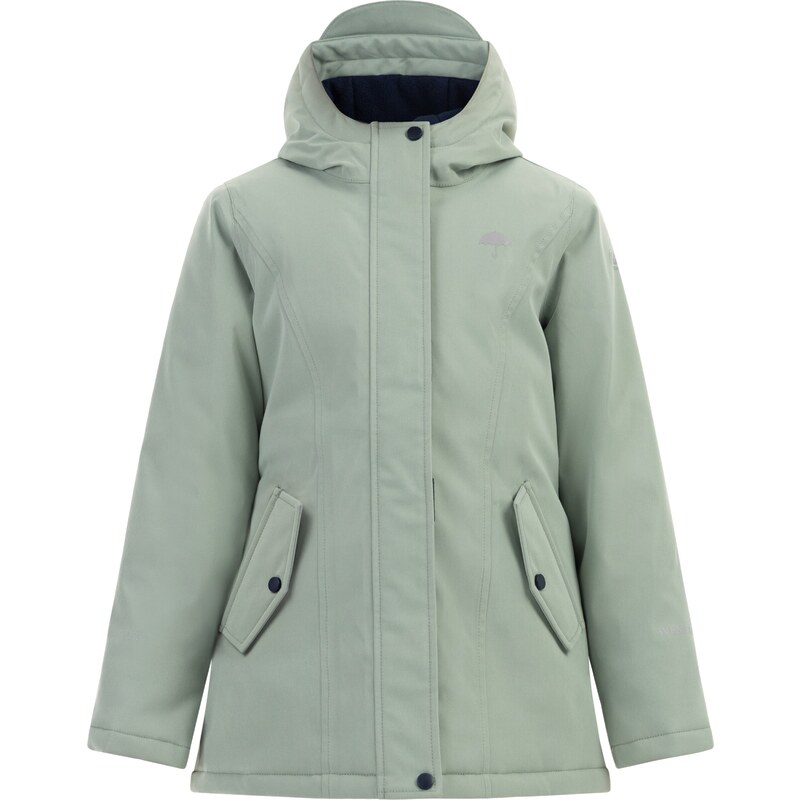 Schmuddelwedda Funkčná bunda mätová / strieborná 54261699